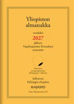 Ajasto taskukalenteri Yliopiston almanakka A6 - 1