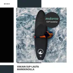 Deep Sea SUP-lautasetti Pro, musta - 3