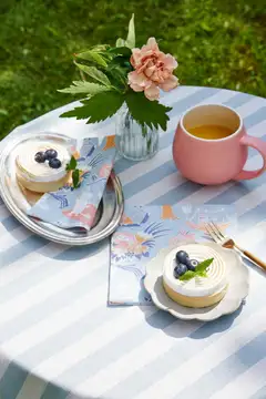 Moomin Taikamuumi vaaleansininen lautasliina 20kpl/33cm - 2