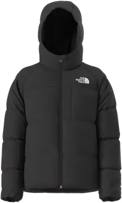 The North Face Nuorten talvitakki B NORTH DOWN HOODED - TNF Black - 1