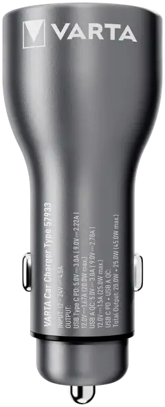 Varta autolaturi USB-A + USB-C 12-24W - 3