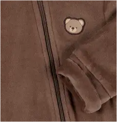 Ciraf vauvojen veluurihaalari puuvillasekoitetta Nalle 250B260100 - Brownie - 3