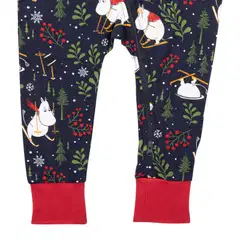 Muumi vauvojen pyjama Hiihtoretki 593703 - tummansininen - 2