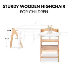 Hauck syöttötuoli Arketa N Play beech - 23
