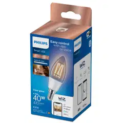 Philips Smart Lighting LED-filamenttilamppu 5W C35 E14 2700-6500K 470lm kirkas - 3