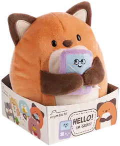 Mymochi pehmolelu Fox Geeks lahjalaatikossa 16 cm - 1