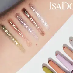 Isadora The Shimmer Eyeshadow Stick Longwear & Water-Resistant luomiväripuikko 42 Lavender Vibe 1,2 g - 42 Lavender Vibe - 6