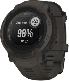 Garmin Instinct 2 multisport GPS kello, tummanharmaa - 4