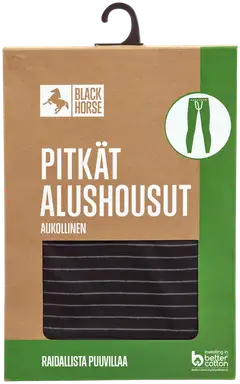 Black Horse miesten pitkät alushousut Rami I129 - BLACK - 3