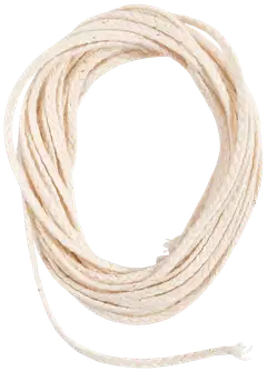 Sydänlanka, Soveltuu kastokynttilöille (halk. 30 mm) ja valukynttilöille (halk. 80–100 mm) , Lev: 2 mm, 100 g, 3 m/ 1 pkt - 1