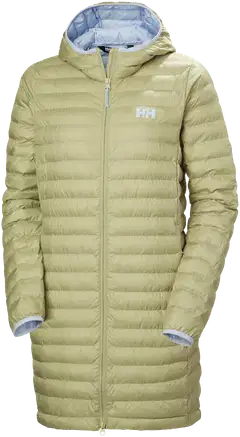 Helly Hansen naisten pitkä kevytvanutakki Sirdal Long Hooded Insulator 63503 - Light Lav - 1