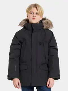 Didriksons Sylvin junior talviparka - BLACK - 3