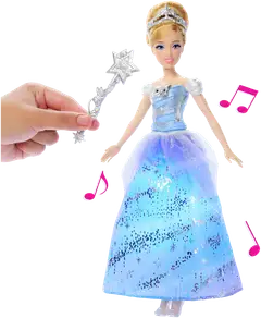 Disney Princess Light Up Tuhkimo-Nukke - 5