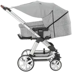 Reer aurinkosuoja lastenvaunuille, harmaa - 3