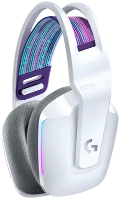 Logitech pelikuuloke Lightspeed G733 valkoinen - 7