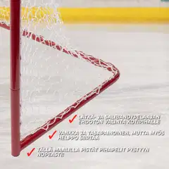 2 x street hockey maali - 3