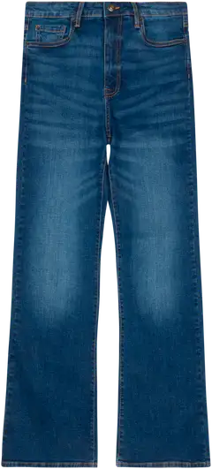 House naisten farkut Straight Flare - Mid blue - 3
