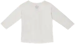 Ryhmä Hau vauvojen pitkähihainen trikoopaita I286715 - WHITE 2 - 2