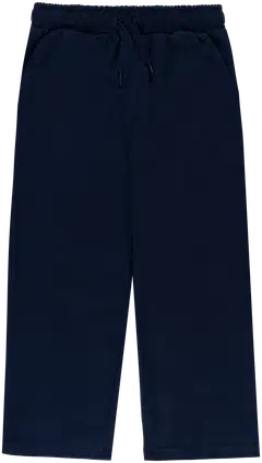 Ciraf lasten pellavahousut 25pc261626 - Navy - 1