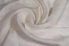 Ihanin pellavaverho 100% valkoinen 140 x 280 cm - 2