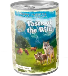Taste of the Wild Dog Beef Stew Gravy Puppy 390 g - 1