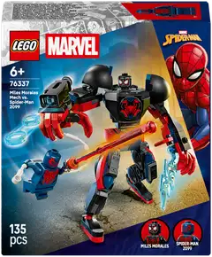 LEGO® Super Heroes Marvel 76337 Miles Moralesin robotti vastaan Spider-Man 2099 - 4