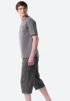 TEX miesten caprishortsit I275404 - Khaki - 5