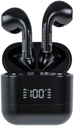Happy Plugs langattomat nappikuulokkeet Joy 2, musta - 1