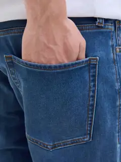 JJ Rebel miesten farkut JREBADAM - Blue denim - 3