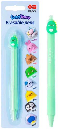 Pyyhittävä geelikynä dino - 1