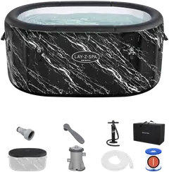 Lay-Z-Spa Glacial Dip -Kylmäallas Musta - 2