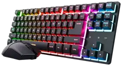 Trust Langaton pelinäppäimistö ja hiiri Thado - 1