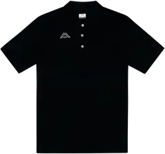 Kappa miesten pikeepaita Logo Holiver - Black-white-black - 1