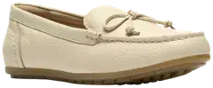 Clarks Elliotte Sail naisten mokkasiini - Cream Leather - 2