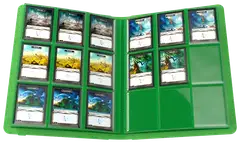 Gamegenic Prime 18-taskuinen korttikansio, vihreä - 3
