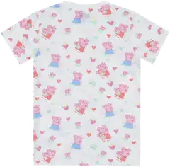 Peppa Pig lasten t-paita A9-0067 - WHITE - 2