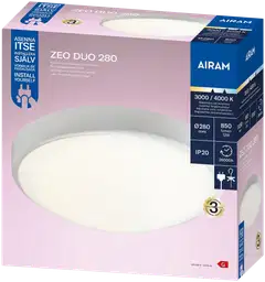 Airam Zeo Duo 280 plafondi IP20 12W 830/840 - 5
