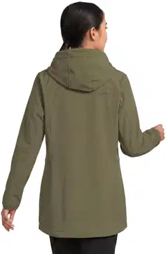 Luode12 naisten softshelltakki 223L332671 - Burnt olive - 3