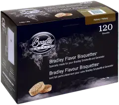 Bradley Smoker hikkoripuiset savustusbriketit 120 kpl - 1