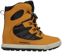 Merrell lasten vedenpitävä talvikenkä Snow Bank 4.0 - Wheat/Black - 2