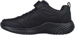 Skechers lasten kevyt lenkkari tarranauhalla ja venyvillä nauhoilla - BLACK - 4