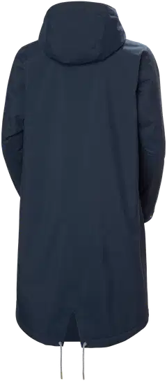 Helly Hansen naisten kevytvanu parkatakki Hvaler Ins Raincoat 54487 - Navy - 2