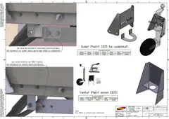 Juncar nokkapyöräpaketti 310LM / 330LW (2025>) - 3