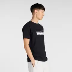 New Balance miesten t-paita MT53956 - BLACK - 2