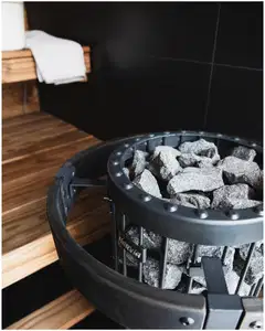 Sähkökiuas Harvia Legend PO110FC 10,8 kW WiFi musta - 3