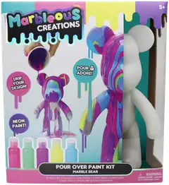 Marbleous Marble Bear Pouring Kit - 10