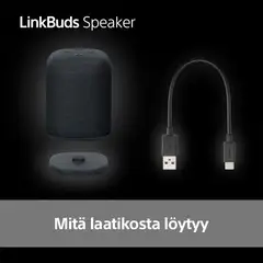 Sony langaton kaiutin LinkBuds Speaker SRS-LS1B musta - 3