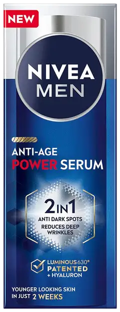 NIVEA MEN 30ml Anti-Age 2in1 Power Serum kasvoseerumi - 1