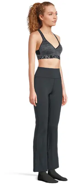 Danskin naisten leveälahkeiset treenitrikoot DPA2615 - black - 4