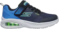 Skechers lasten lenkkari Microspec Max Advance  Squad-P - black/blue/lime - 3